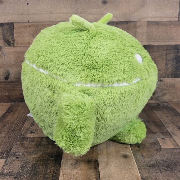 Squishable Android Green Droid Plush Stuffed Mascot Retired 2011 NWT 16" - Picture 3 of 12